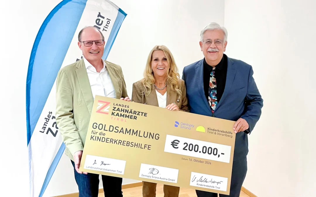 Zahngold für die Kinderkrebshilfe